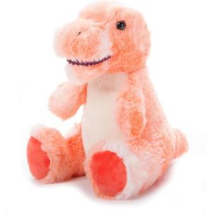 The Petting Zoo Seahorse Stuffed Animal Plushie, Gifts for Kids, Scoopz Sealife Animals, Seahorse Plush Toy, 8 inches(Dino T-rex)