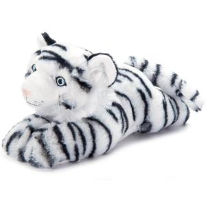 The Petting Zoo White Tiger Stuffed Animal Plushie, Gifts for Kids, Earth Keeperz Wildlife Animals, Zoologee White Tiger Plush Toy, 10 inches