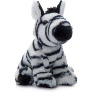 The Petting Zoo Zebra Stuffed Animal Plushie, Gifts for Kids, Wild Onez Babiez Zoo Animals, Zebra Plush Toy 6 inches