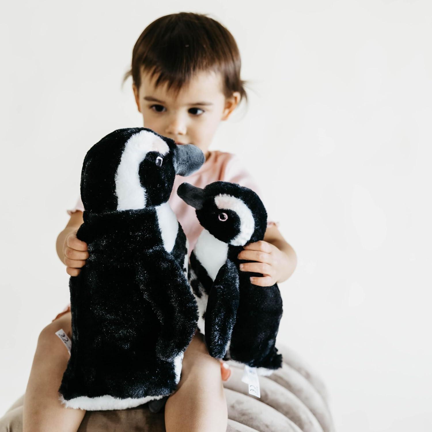 image:imageThe Petting Zoo ABF Swimming Penguin Stuffed Animal Plushie Gifts for Kids Earth Keeperz Sealife Animals Zoologee ABF Penguin Plush Toy 11 inches