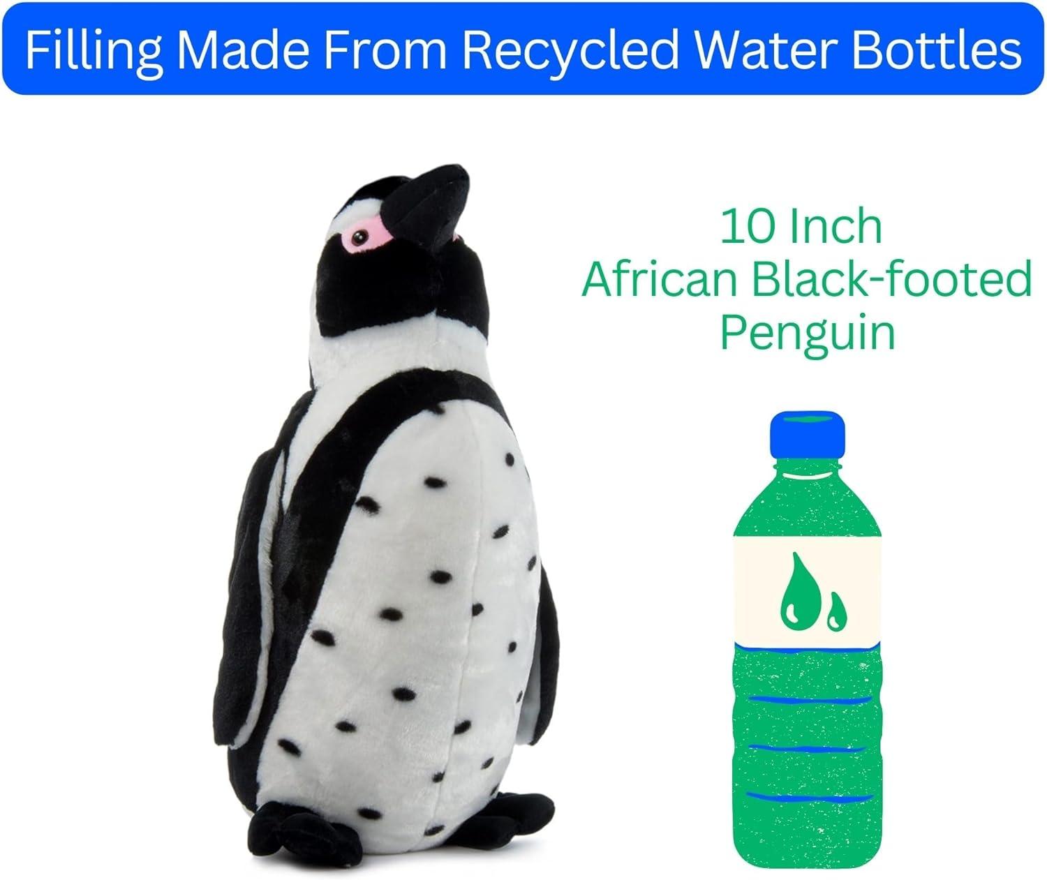 image:imageThe Petting Zoo African Blackfoot Penguin Stuffed Animal Plushie Gifts for Kids Wild Onez Sealife Animals Penguin Plush Toy 22 Inches