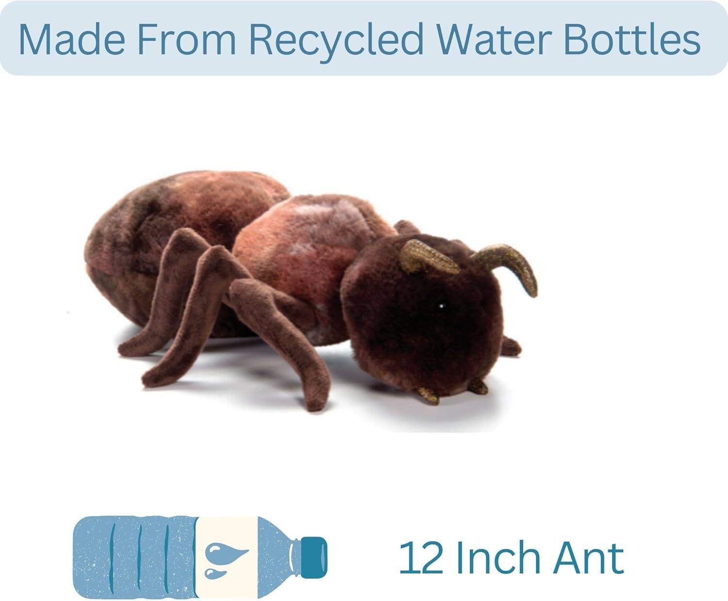 image:imageThe Petting Zoo Ant Stuffed Animal Plushie Gifts for Kids Wild Onez Insect Animals Ant Plush Toy 12 inches