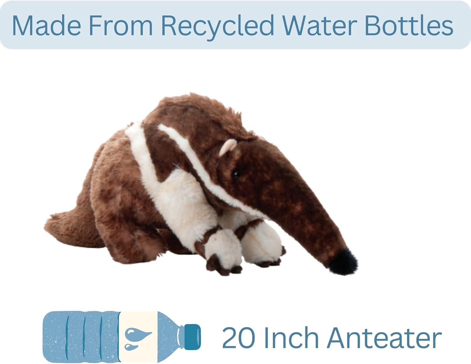 image:imageThe Petting Zoo Anteater Stuffed Animal Gifts for Kids Wild Onez Zoo Animals Anteater Plush Toy 20 inches
