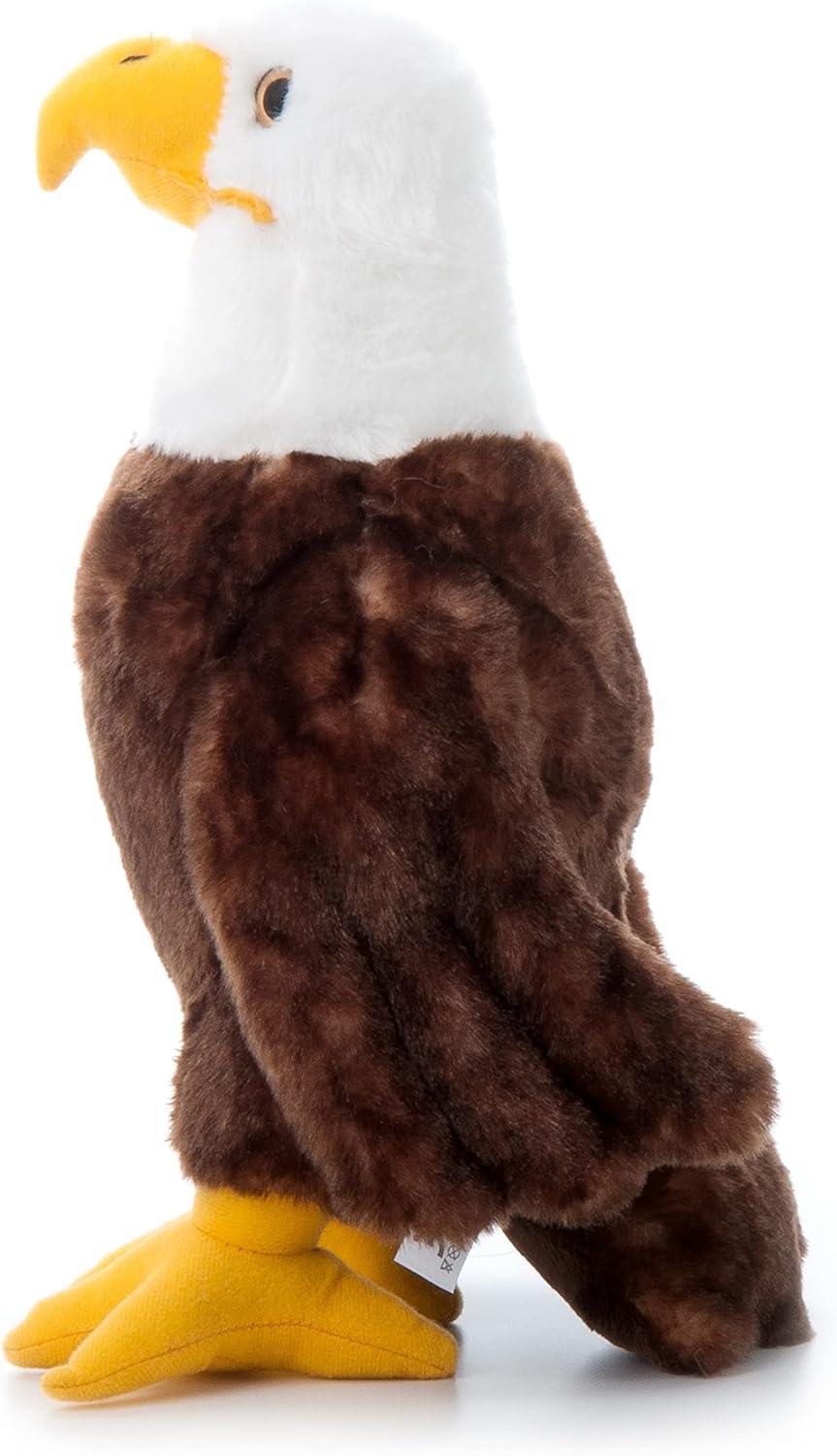 image:imageThe Petting Zoo Bald Eagle Stuffed Animal Gifts for Kids Wild Onez Zoo Animals Bald Eagle Plush Toy 12 inches