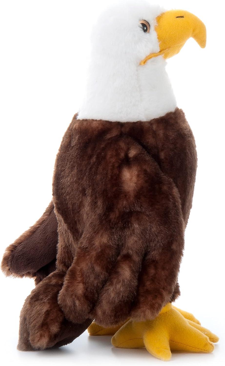image:imageThe Petting Zoo Bald Eagle Stuffed Animal Gifts for Kids Wild Onez Zoo Animals Bald Eagle Plush Toy 12 inches