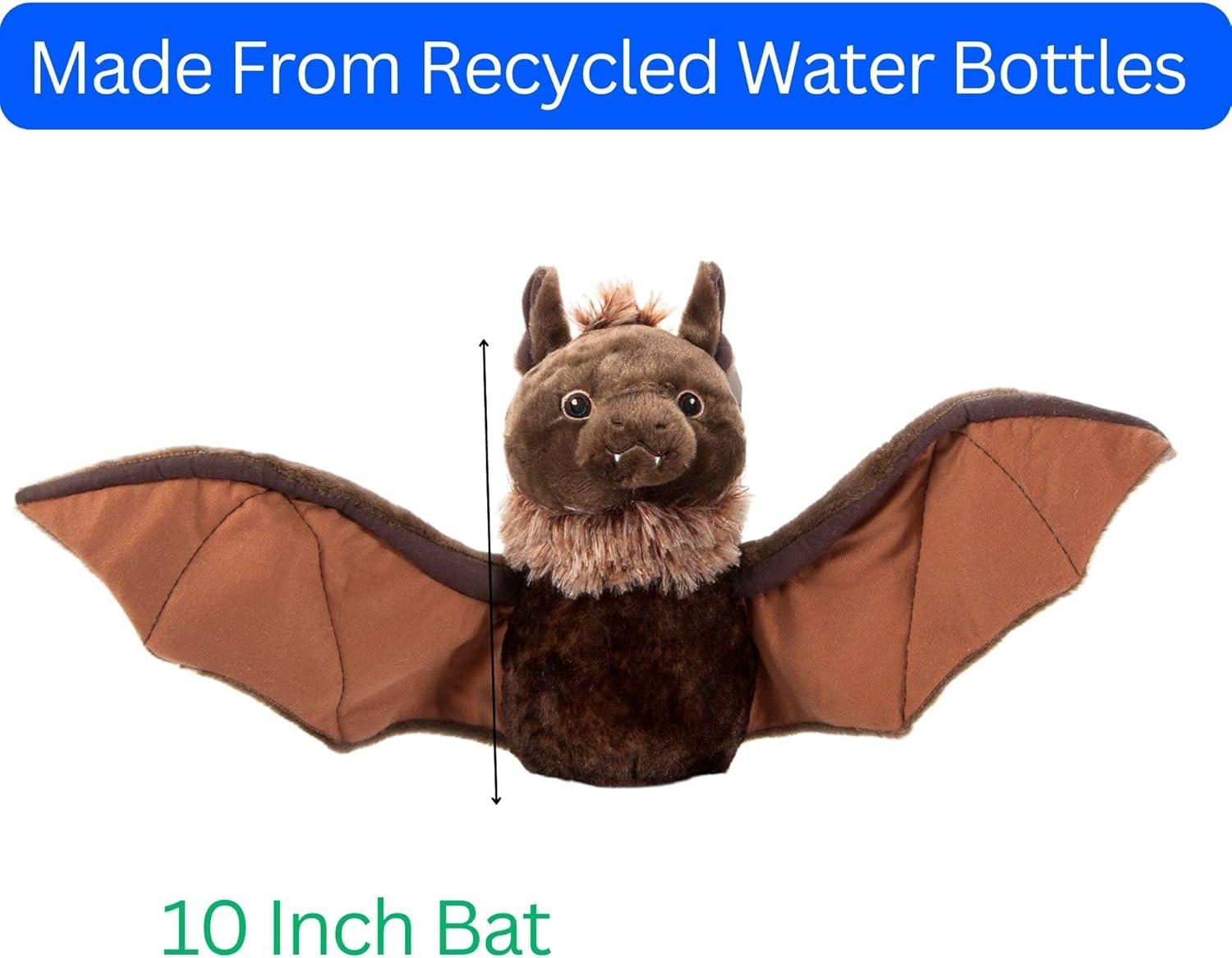 image:imageThe Petting Zoo Bat Stuffed Animal Plushie Gifts for Kids Earth Keeperz Wildlife Animals Zoologee Bat Plush Toy 12 inches