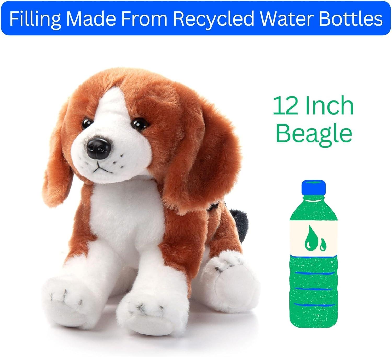 image:imageThe Petting Zoo Beagle Dog Stuffed Animal Plushie Gifts for Kids Dog Plush Toy 12 inches