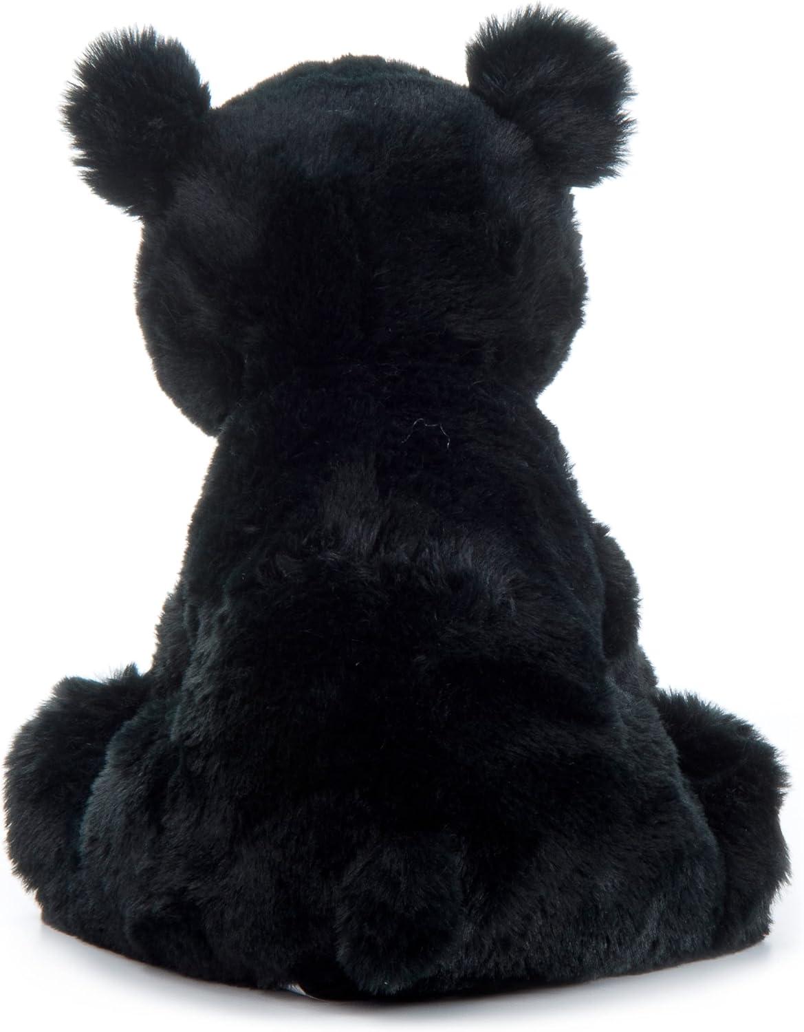 image:imageThe Petting Zoo Black Bear Stuffed Animal Gifts for Kids Wild Onez Zoo Animals Black Bear Plush Toy 12 inches