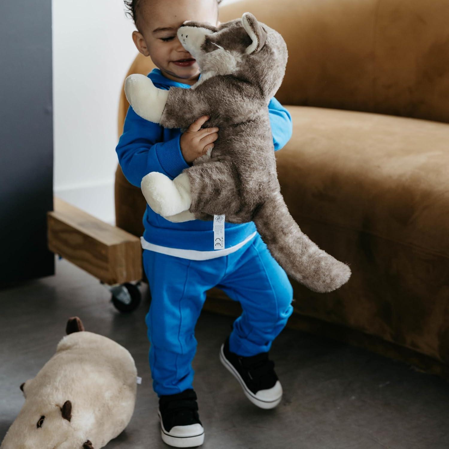 image:imageThe Petting Zoo Capybara Stuffed Animal Plushie Gifts for Kids Earth Keeperz Wildlife Animals Zoologee Brown Capybara Plush Toy 13 inches