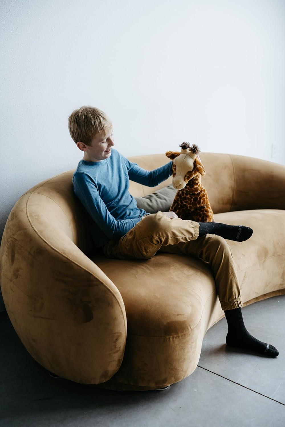 image:imageThe Petting Zoo Giraffe Stuffed Animal Gifts for Kids Wild Onez Zoo Animals Jumbo Giraffe Plush Toy 24 inches