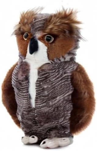 image:imageThe Petting Zoo Great Horned Owl Stuffed Animal Plushie Gifts for Kids Wild Onez Wildlife Animals Horned Owl Plush Toy 9 Inches