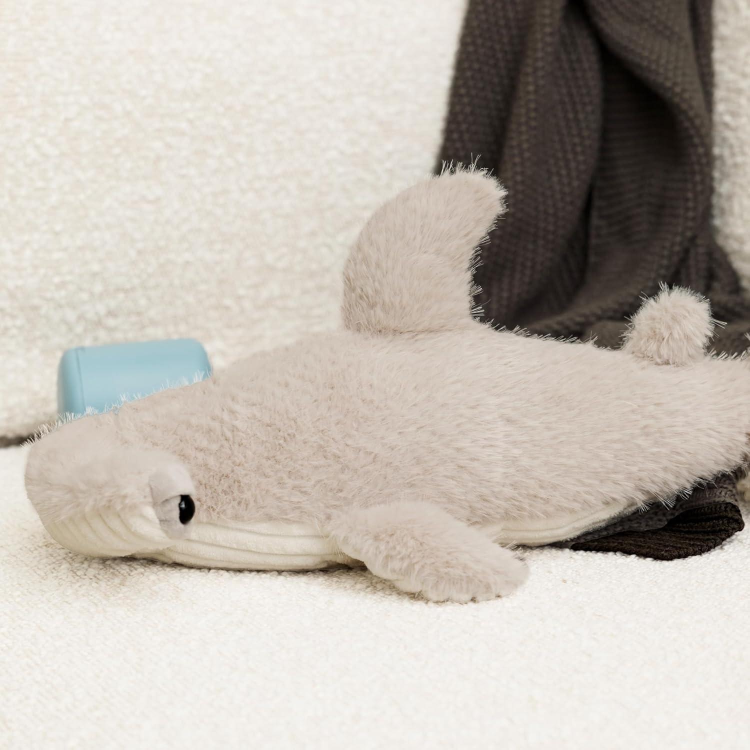 image:imageThe Petting Zoo Hammerhead Shark Stuffed Animal Plushie Gifts for Kids Fuzzlez Sealife Animals Gray Shark Plush Toy 17 Inches