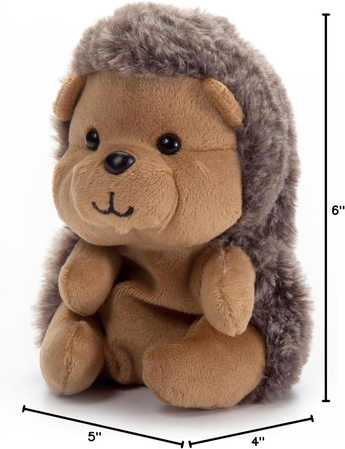 image:imageThe Petting Zoo Hedgehog Stuffed Animal Plushie Gifts for Kids Nuggetz Wildlife Animals Hedgehog Plush Toy 6 inchesSmall