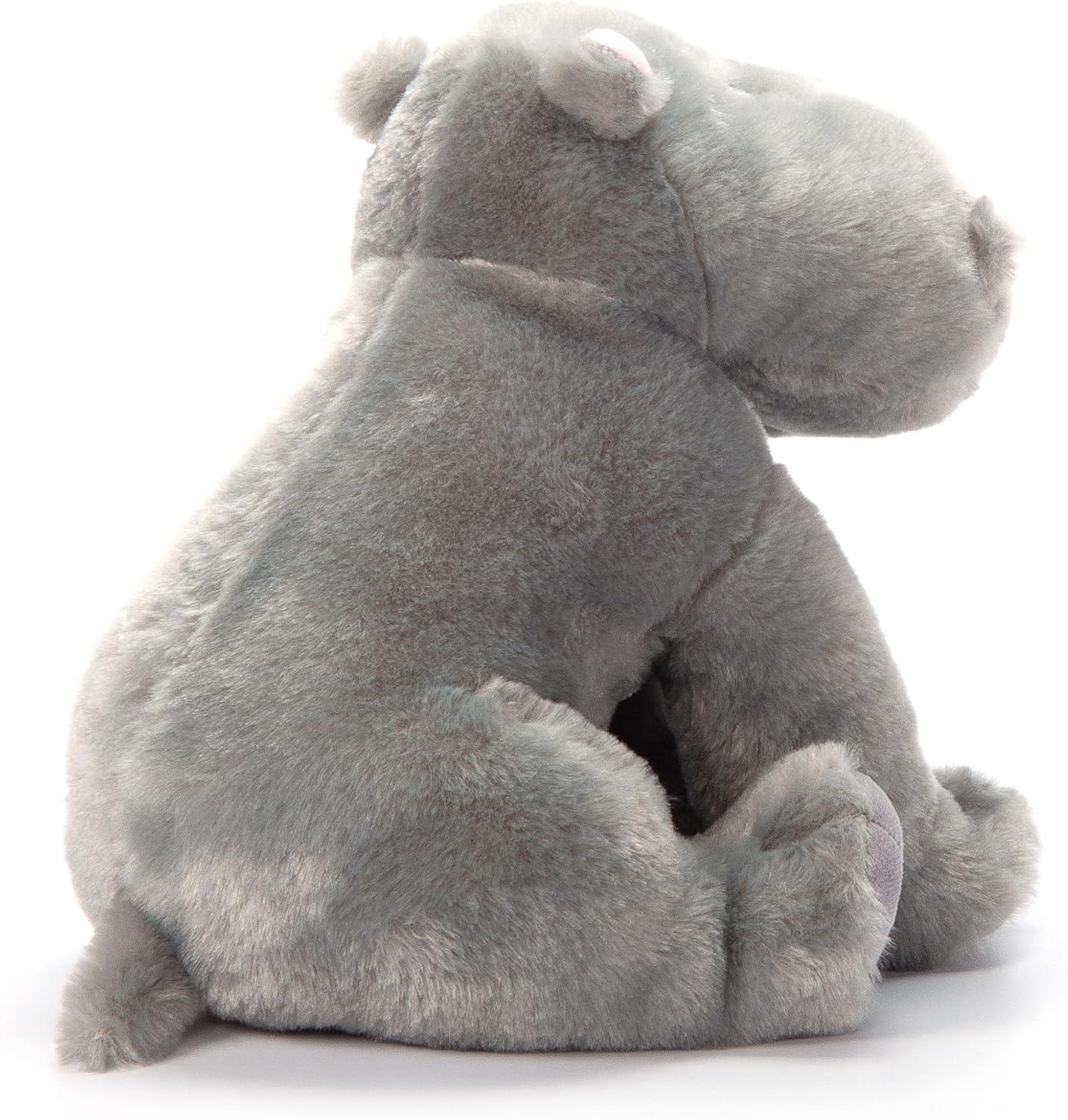 image:imageThe Petting Zoo Hippo Stuffed Animal Gifts for Kids Wild Onez Zoo Animals Hippo Plush Toy 12 inches