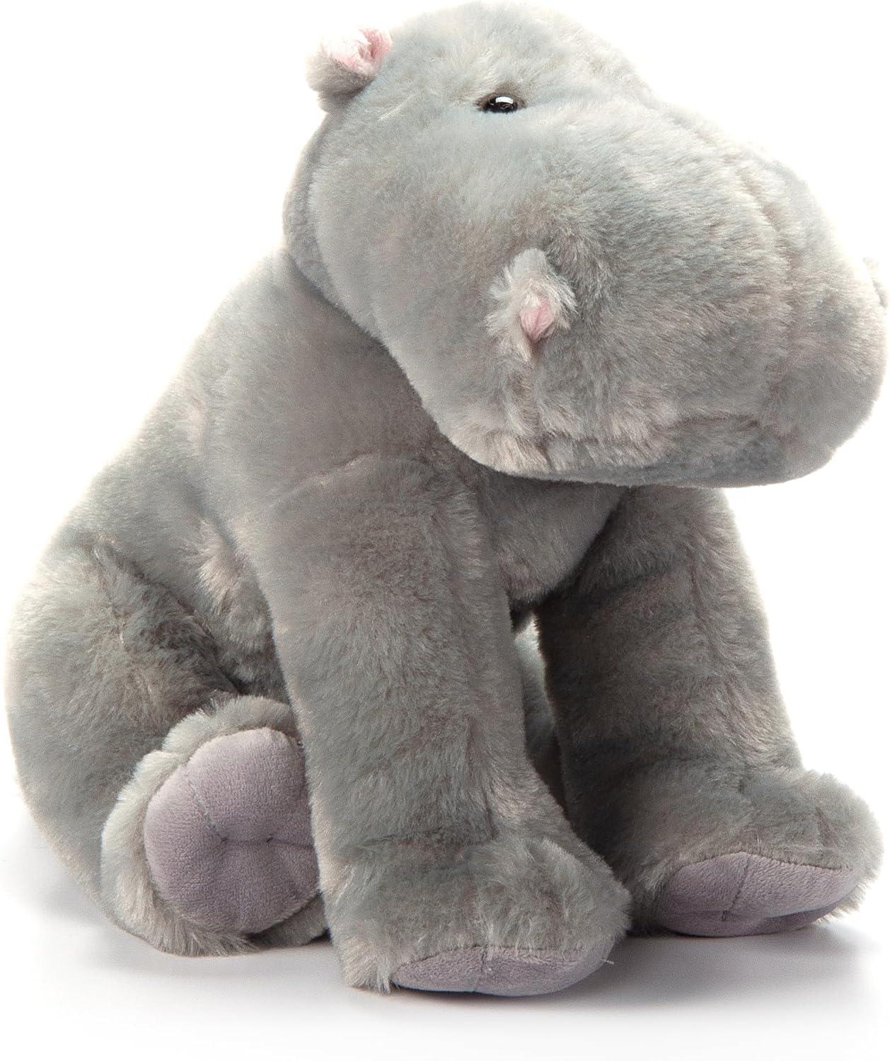 image:imageThe Petting Zoo Hippo Stuffed Animal Gifts for Kids Wild Onez Zoo Animals Hippo Plush Toy 12 inches