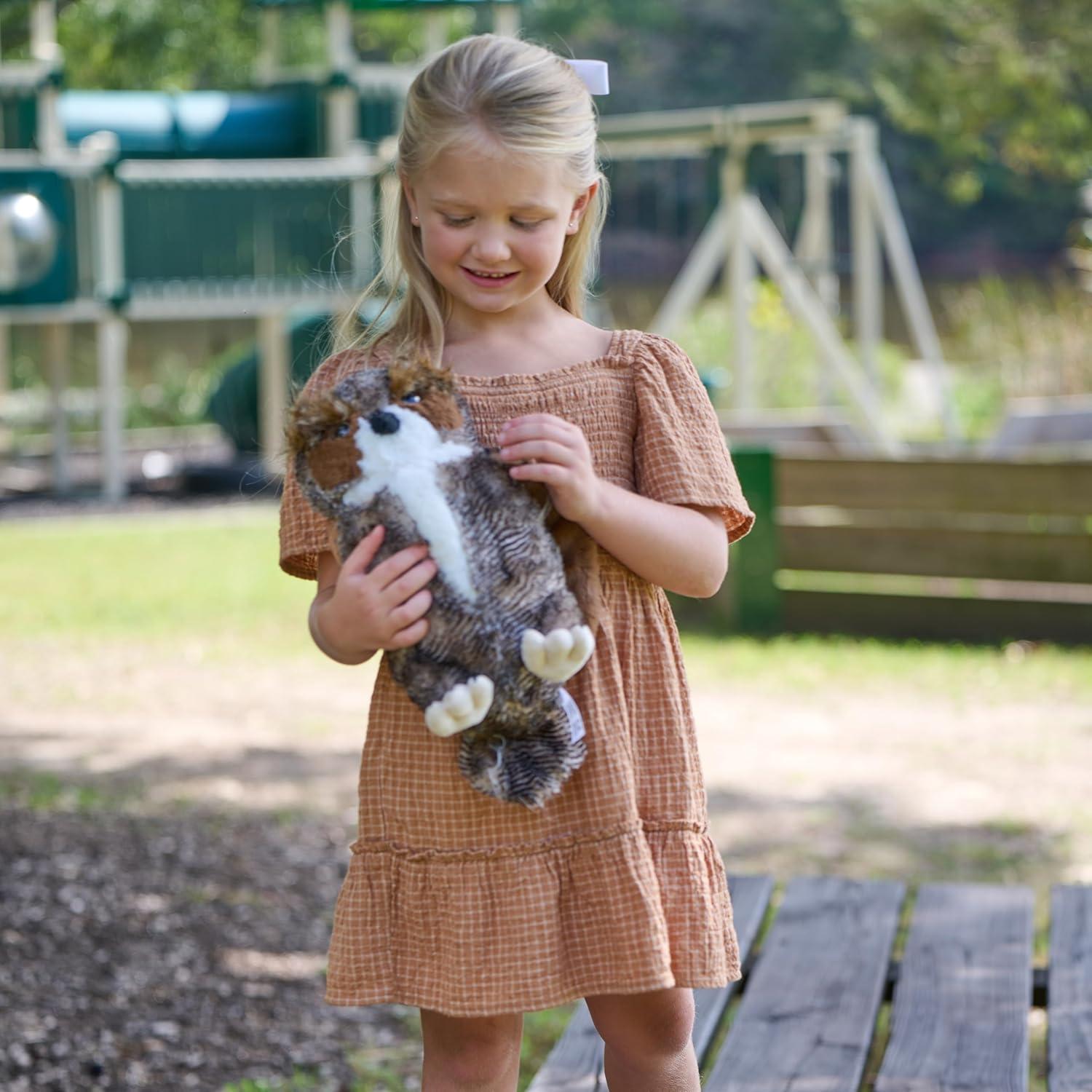 image:imageThe Petting Zoo Horned Owl Stuffed Animal Plushie Gifts for Kids Wild Onez Zoo Animals Horned Owl Plush Toy 12 Inches
