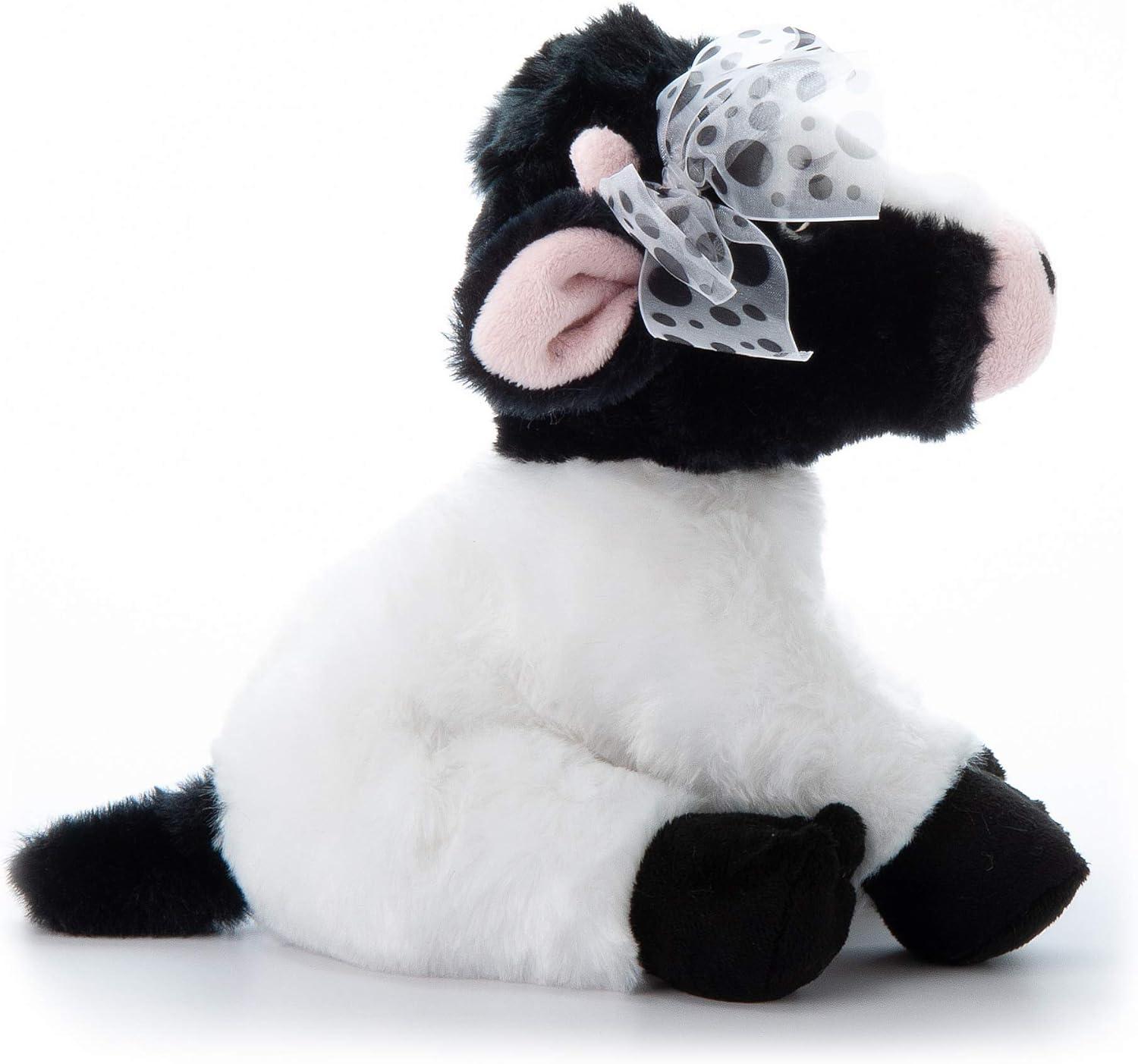 image:imageThe Petting Zoo Lashz Cow Stuffed Animal Gifts for Girls Plush Toy 10 inches