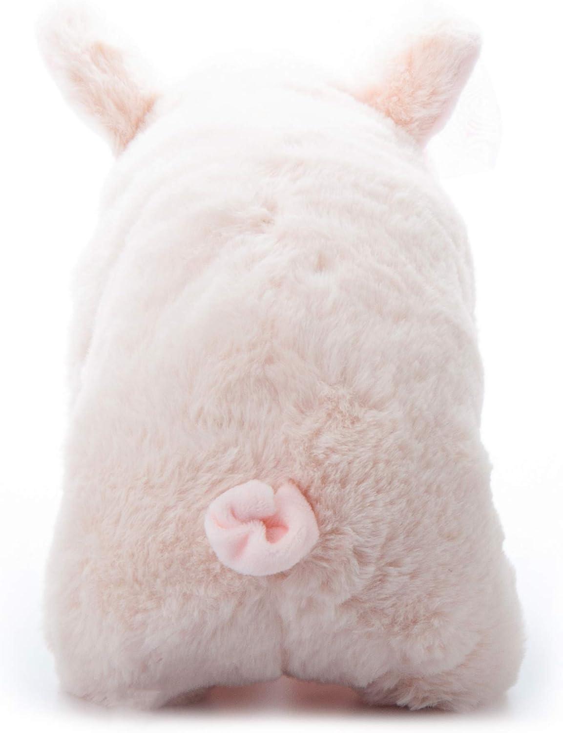 image:imageThe Petting Zoo Lashz Pig Stuffed Animal Gifts for Girls Pig Plush Toy 12 inches