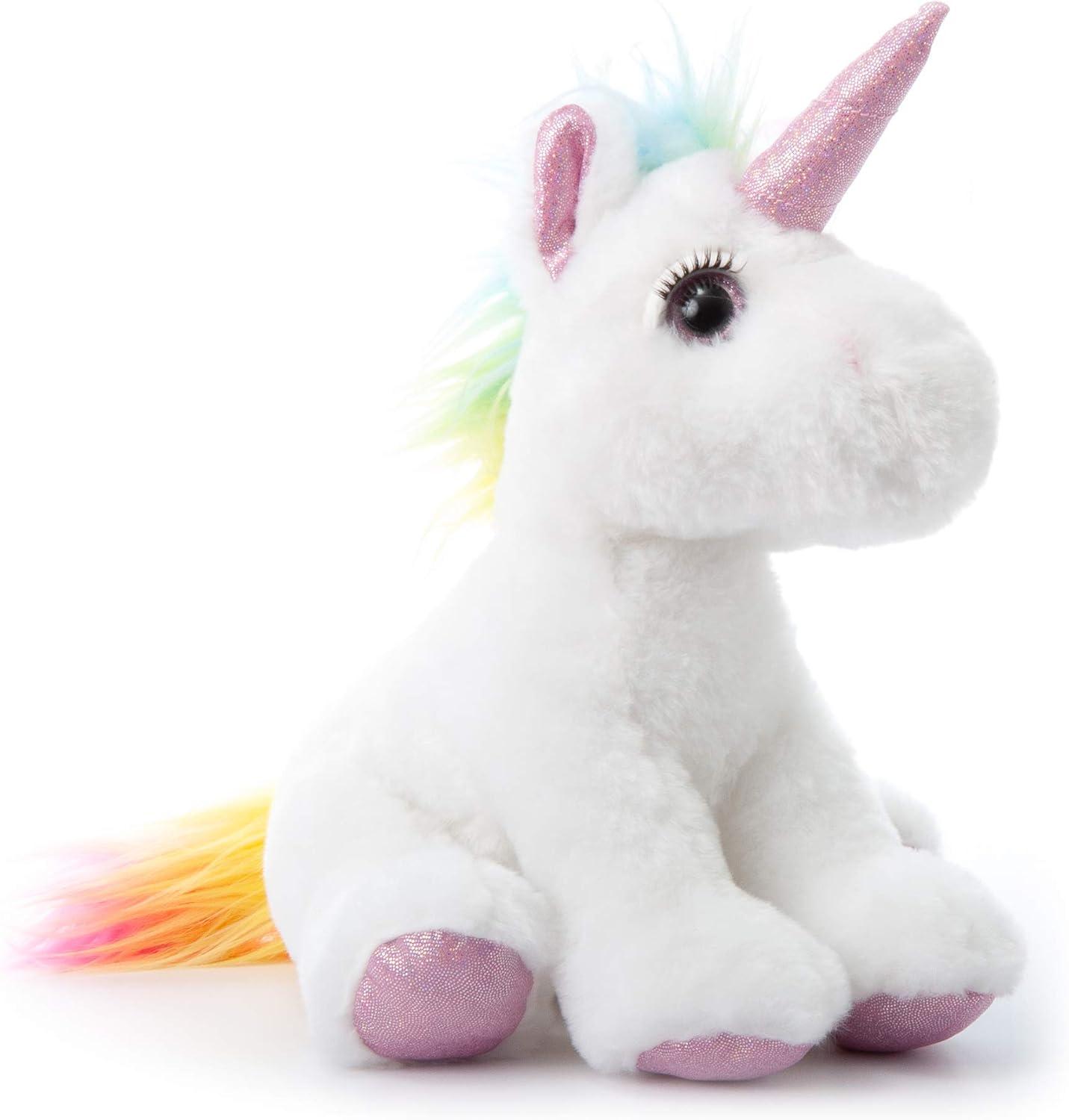 image:imageThe Petting Zoo Lashz Unicorn Stuffed Animal Gifts for Girls Unicorn Plush Toy 10 inches