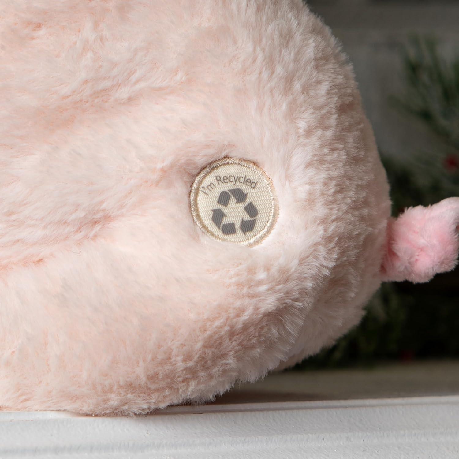 image:imageThe Petting Zoo Pig Stuffed Animal Plushie Gifts for Kids Wild Onez Farm Animals Pig Plush Toy 12 inches