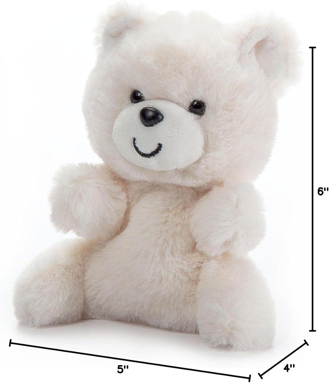image:imageThe Petting Zoo Polar Bear Stuffed Animal Plushie Gifts for Kids Nuggetz Wildlife Animals Bear Panda Plush Toy 6 inches
