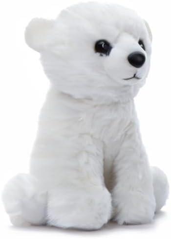 image:imageThe Petting Zoo Polar Bear Stuffed Animal Plushie Gifts for Kids Wild Onez Babiez Zoo Animals Polar Bear Plush Toy 6 inches6 in