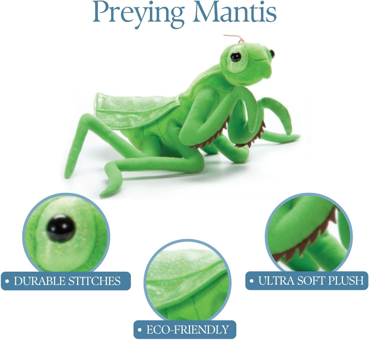 image:imageThe Petting Zoo Praying Mantis Stuffed Animal Plushie Gifts for Kids Wild Onez Insect Animals Green Praying Mantis Plush Toy 12 inches