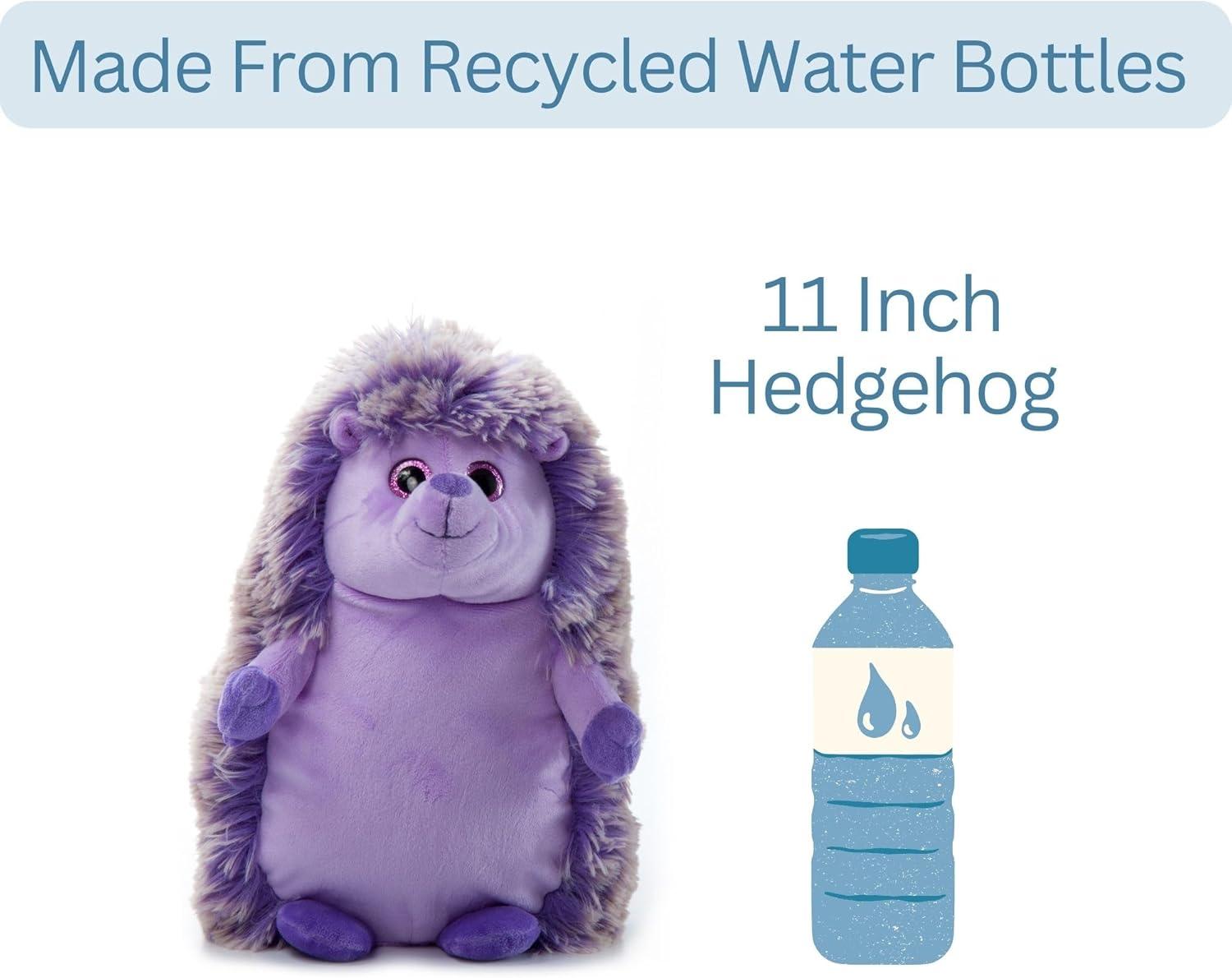 image:imageThe Petting Zoo Purple Hedgehog Stuffed Animal Gifts for Kids Purple Pazzion Hedgehog Plush Toy 11 inches