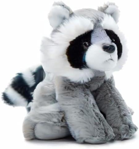 image:imageThe Petting Zoo Raccoon Stuffed Animal Plushie Gifts for Kids Wild Onez Wildlife Stuffed Animals Raccoon Plush Toy 9 inches