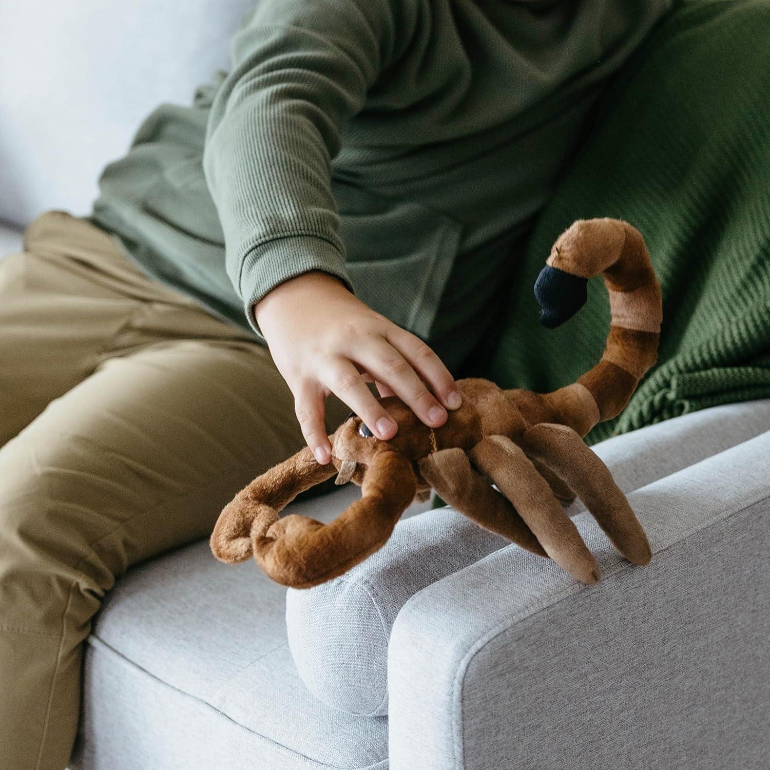 image:imageThe Petting Zoo Scorpion Stuffed Animal Gifts for Kids Wild Onez Zoo Animals Scorpion Plush Toy 12 inches