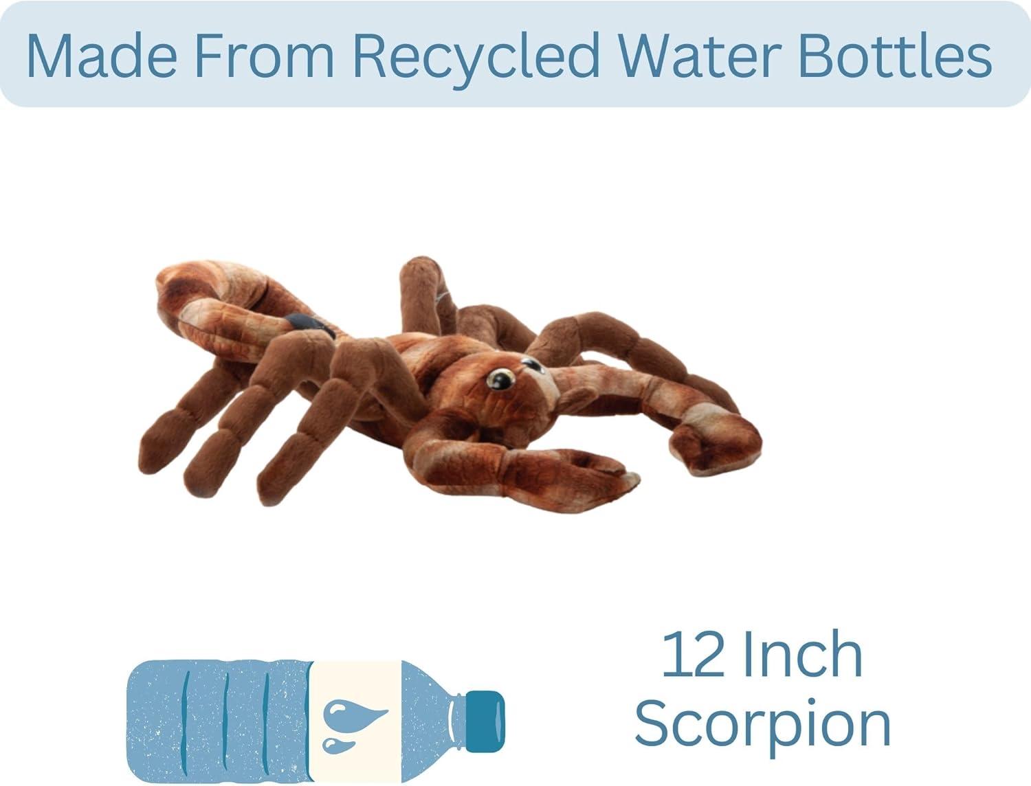 image:imageThe Petting Zoo Scorpion Stuffed Animal Gifts for Kids Wild Onez Zoo Animals Scorpion Plush Toy 12 inches