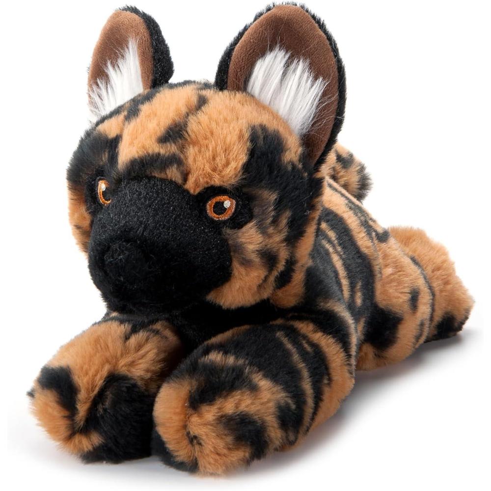 image:imageThe Petting Zoo African Wild Dog Stuffed Animal Plushie Gifts for Kids Earth Keeperz Wildlife Animals Zoologee Wild Dog Plush Toy 10 inches