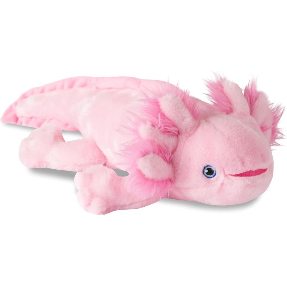 image:imageThe Petting Zoo Axolotl Stuffed Animal Plushie Gifts for Kids Earth Keeperz Sealife Animals Zoologee Pink Axolotl Plush Toy 20 inches