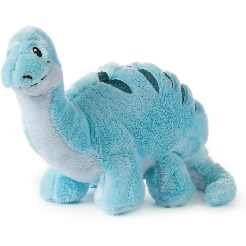 image:imageThe Petting Zoo Baby Brachiosaurus Stuffed Animal Plushie Dinosaur Animals ZOOLOGEE Blue Dinosaur Plush Toy 11 inches