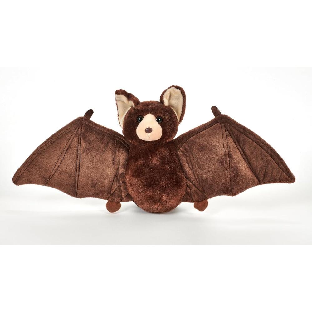 image:imageThe Petting Zoo Bat Stuffed Animal Plushie Gifts for Kids Wild Onez Zoo Animals Bat Plush Toy 9 Inches