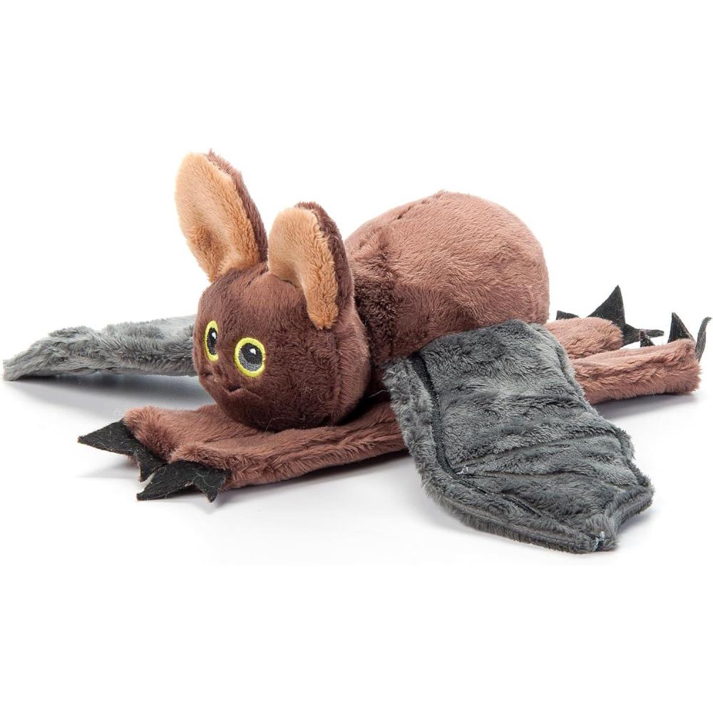 image:imageThe Petting Zoo Bat Stuffed Animal Plushie Slap Bracelet Gifts for Kids Slapstix Wildlife Animals Brown Bat Plush Toy 9 inches