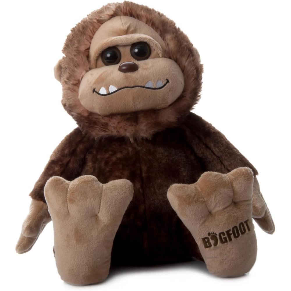 image:imageThe Petting Zoo Bigfoot Boy Stuffed Animal Plushie Gifts for Kids Wild Onez Wildlife Animals Bigfoot Ape Plush Toy 12 inches