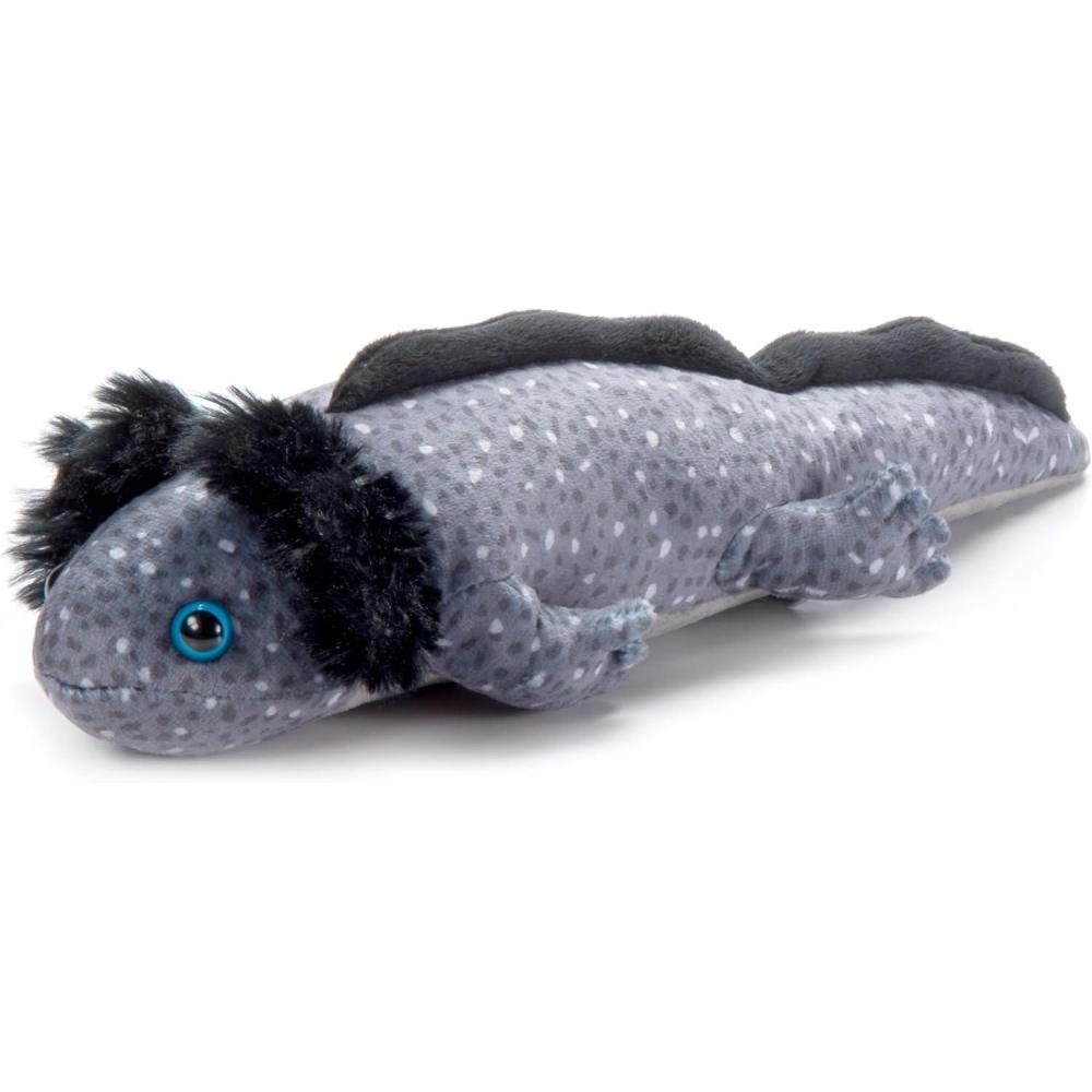 image:imageThe Petting Zoo Black Axolotl Stuffed Animal Plushie Gifts for Kids Wild Onez Sealife Animals Salamander Plush Toy 15 inches