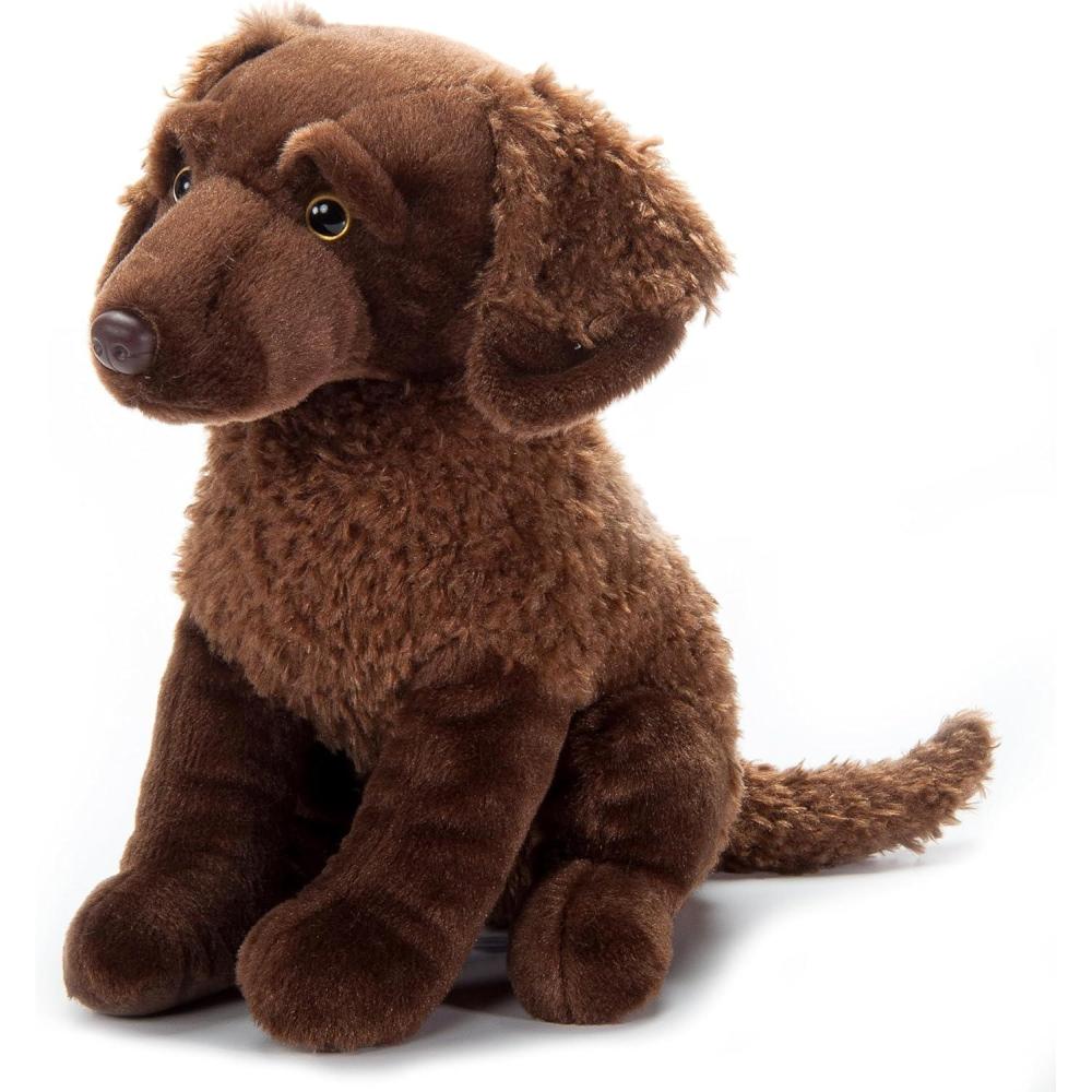 image:imageThe Petting Zoo Chesapeake Retriever Dog Stuffed Animal Plushie Gifts for Kids Brown Dog Plush Toy 12 inches