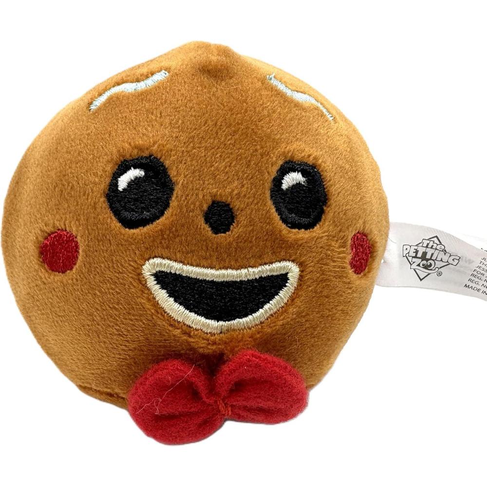 image:imageThe Petting Zoo Christmas Themed Squishy Sensory Squeeze Toy Gifts for Kids Zoologee Squishiez Animals Gingerbread Man Snowman and Reindeer SnowmanGingerbread Man