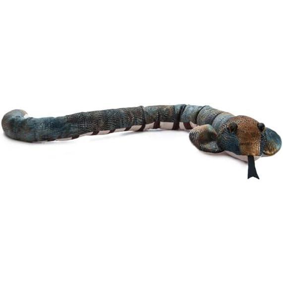 image:imageThe Petting Zoo Cobra Stuffed Animal Plushie Gifts for Kids Wild Onez Zoo Animals Snake Plush Toy 54 Inches