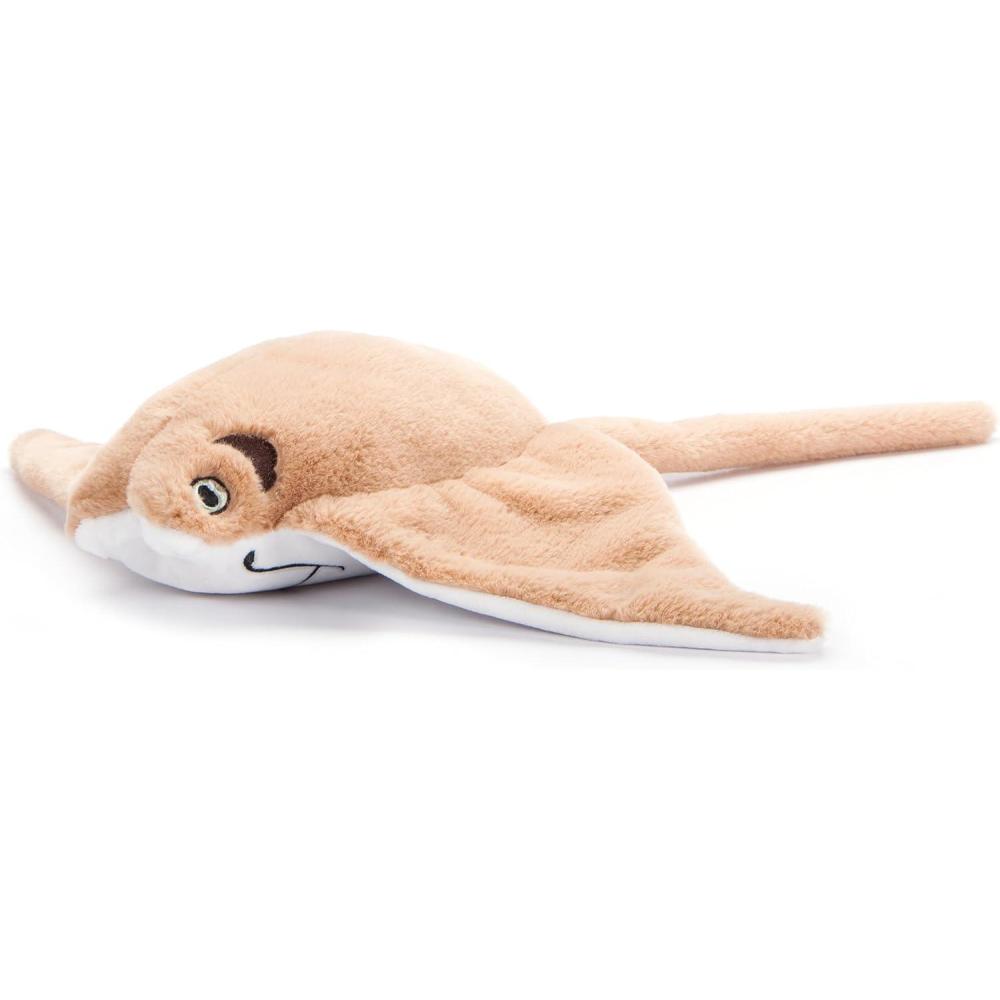 image:imageThe Petting Zoo Cownose Stingray Stuffed Animal Plushie Gifts for Kids Earth Keeperz Sealife Animals Zoologee Brown Stingray Plush Toy 21 inches