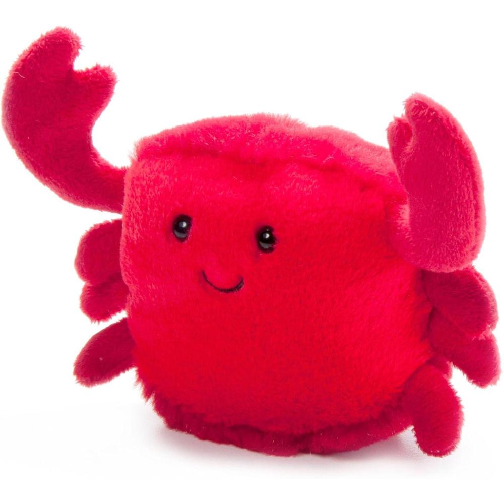 image:imageThe Petting Zoo Crab Stuffed Animal Plushie Gifts for Kids Nuggetz Sealife Animals Crab Plush Toy 6 inchesSmall