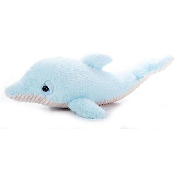 image:imageThe Petting Zoo Dolphin Stuffed Animal Plushie Gifts for Kids Sealife Fuzzlez Animals Blue Dolphin Plush Toy 16 inches