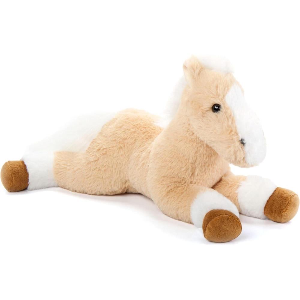 image:imageThe Petting Zoo Floppy Palamino Horse Stuffed Animal Plushie Gifts for Kids Wild Onez Barnyard Animals Palamino Horse Plush Toy 16 inches