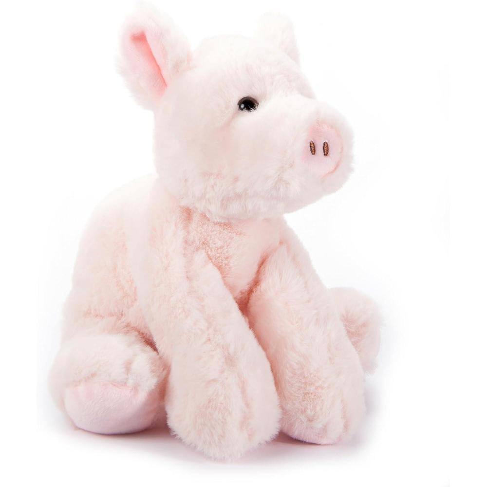 image:imageThe Petting Zoo Floppy Pig Stuffed Animal Plushie Gifts for Kids Wild Onez Wildlife Animals Pig Plush Toy 9 inches