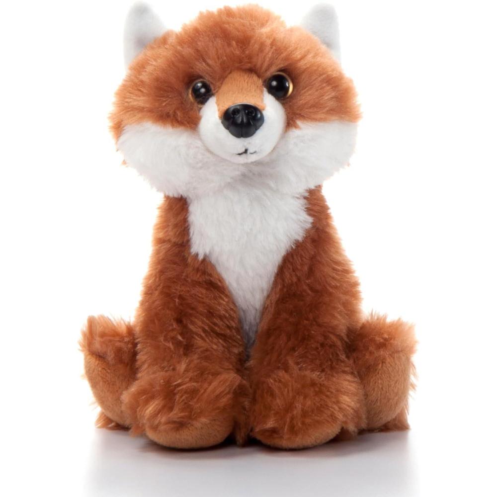 image:imageThe Petting Zoo Fox Stuffed Animal Plushie Gifts for Kids Wild Onez Babiez Zoo Animals Fox Plush Toy 6 inches6 in