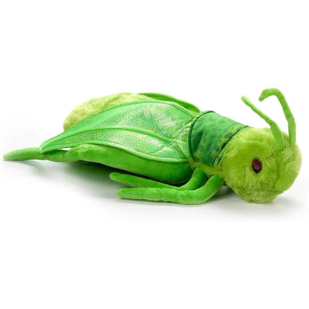 image:imageThe Petting Zoo Grasshopper Stuffed Animal Plushie Gifts for Kids Wild Onez Insect Animals Green Grasshopper Plush Toy 12 inches