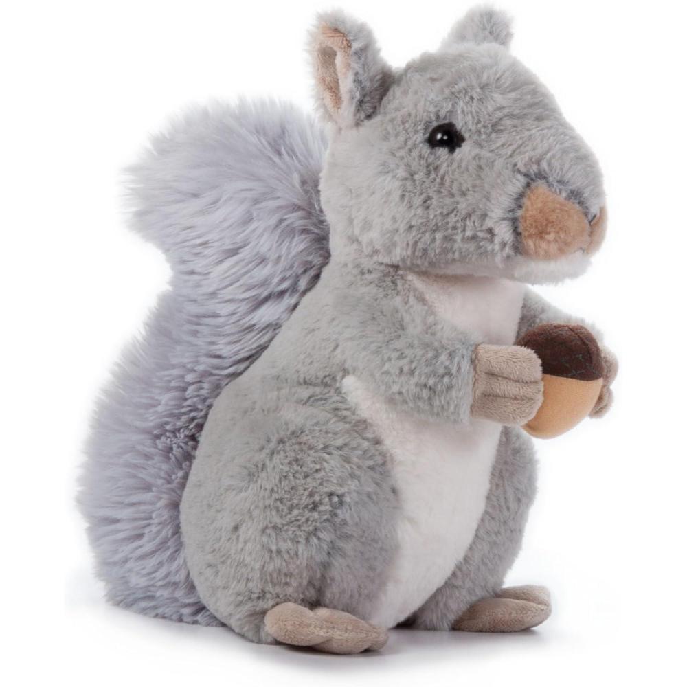 image:imageThe Petting Zoo Grey Squirrel Stuffed Animal Gifts for Kids Wild Onez Zoo Animals Grey Squirrel Plush Toy 12 inches