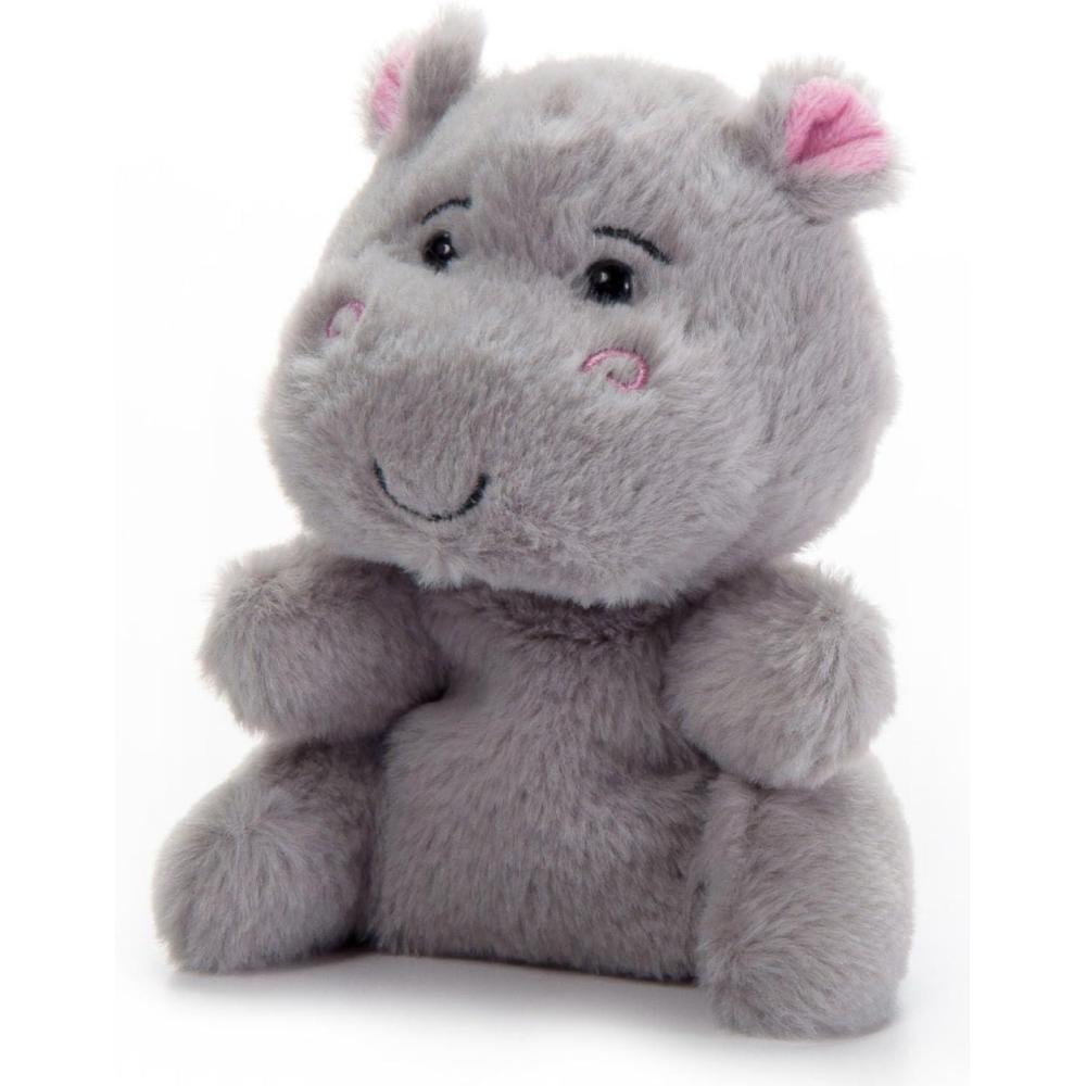 image:imageThe Petting Zoo Hippo Stuffed Animal Plushie Gifts for Kids Nuggetz Wildlife Animals Hippo Plush Toy 6 inchesSmall